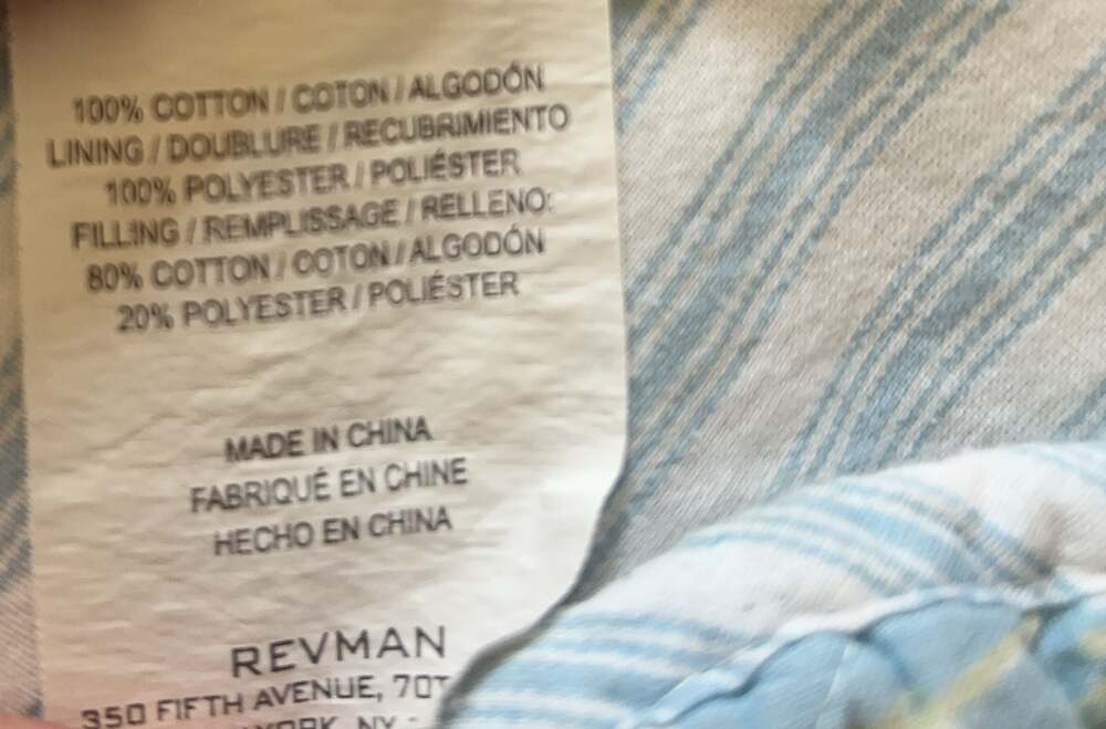 Laura Ashley Floral Quilted Pillow Sham Blue White - Picture 8 of 9